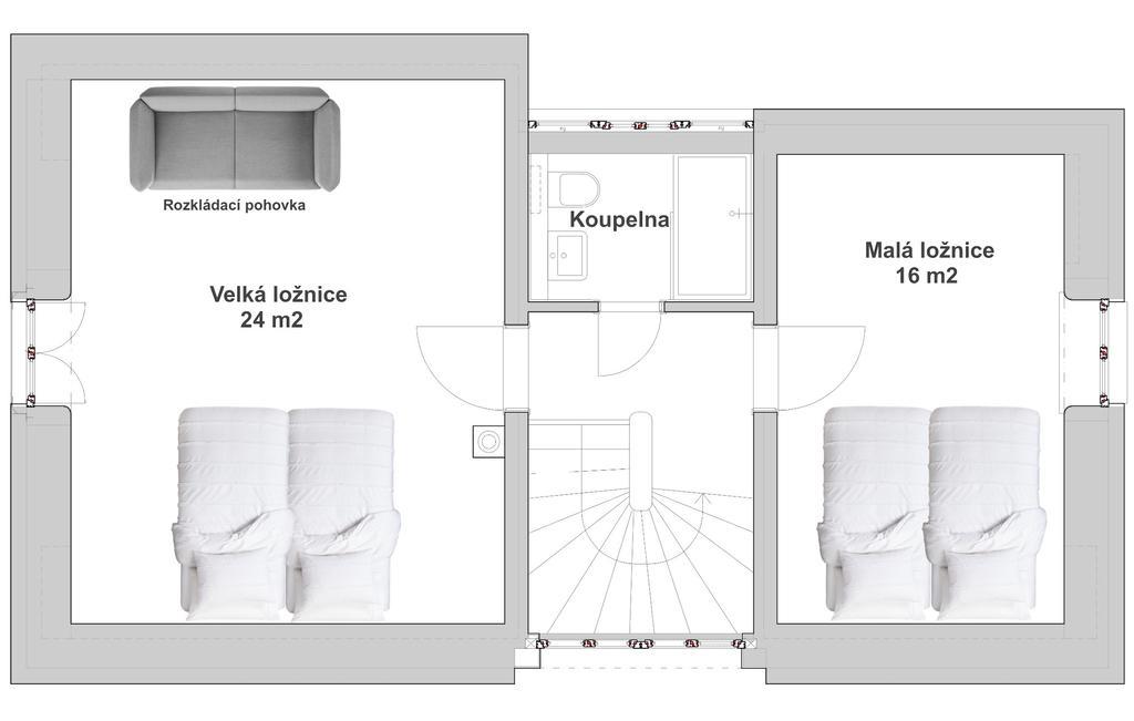 Rekreacni Vilka Zlenice Kültér fotó